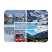 FR Chamonix - Mont Blanc - Lac Blanc des Aiguilles Magneet (Horizontaal)