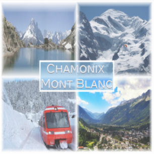FR Chamonix - Mont Blanc - Lac Blanc des Aiguilles Sticker
