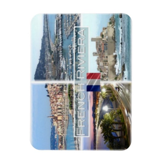 FR Frankrijk - Frans Riviera - Magneet (Verticaal)