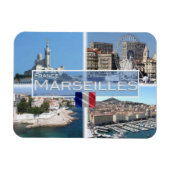 FR Frankrijk - Marseille - Magneet (Horizontaal)