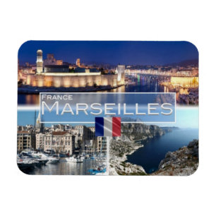 FR Frankrijk - Marseille - oude haven - baai van M Magneet