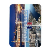 FR Frankrijk - Marseille - oude haven - baai van M Magneet (Verticaal)