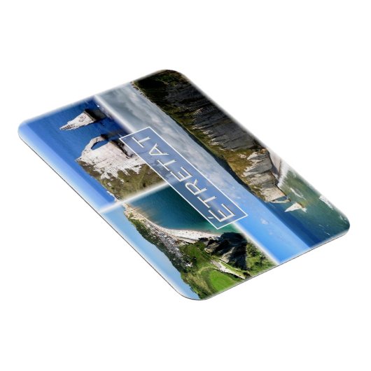 FR Frankrijk - Normandië - Etretat - The cliffs - Magneet (Rechterzijde)