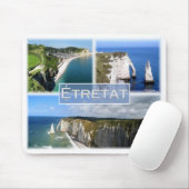 FR Frankrijk - Normandië - Etretat - The cliffs - Muismat (Met muis)