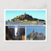 FR Frankrijk - Normandy - Mont Saint Michel - Briefkaart (Voorkant)