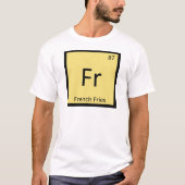 Fr - Franse scheikundehandleiding - Periodieke tab T-shirt (Voorkant)