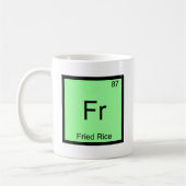 Fr - Fried Rice Funny Chemistry Element Symbol T-s Koffiemok (Links)