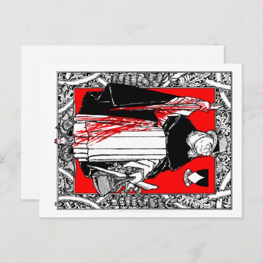 Fr. Gilroy, de Vampyre-Slayer Briefkaart (Voorkant / Achterkant)