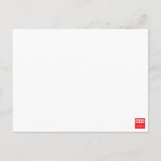 Fr. Gilroy, de Vampyre-Slayer Briefkaart (Achterkant)