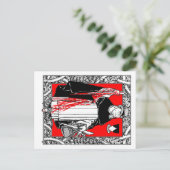 Fr. Gilroy, de Vampyre-Slayer Briefkaart (Staand voorkant)