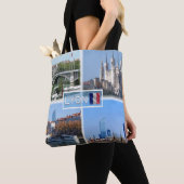 FR Lyon - Pont Lafayette - Basilica de Fourviere - Tote Bag (Dichtbij)