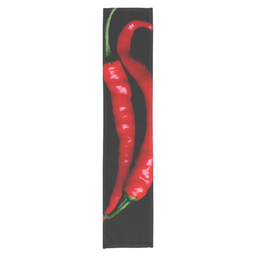 Fr Red Chilies trcnm Korte Tafelloper (Voorkant)