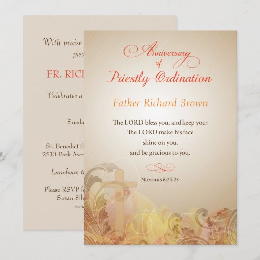 Fr. Richard Brown, Custom, 60e Jubileum van Ord Kaart (Voorkant / Achterkant)