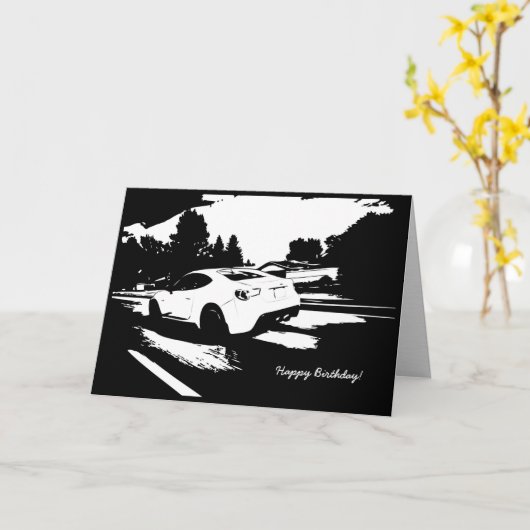 Fr-s Rolling de Ontsproten Kaart van de Verjaardag (Gele Bloem)