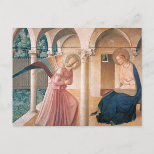 Fra Angelico — Aankondiging Briefkaart
