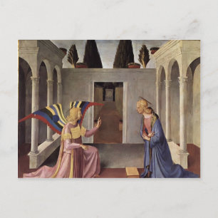 Fra Angelico — Aankondiging Briefkaart