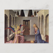 Fra Angelico — Aankondiging Briefkaart (Voorkant)