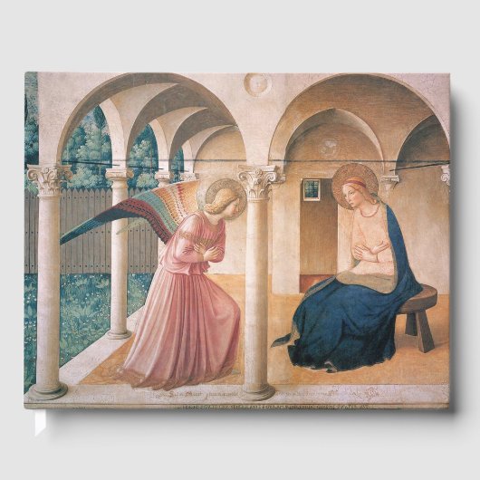 Fra Angelico — Aankondiging Gastenboek (Voorkant)