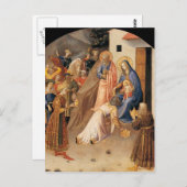 Fra Angelico — Adoration of the Magi Briefkaart (Voorkant / Achterkant)