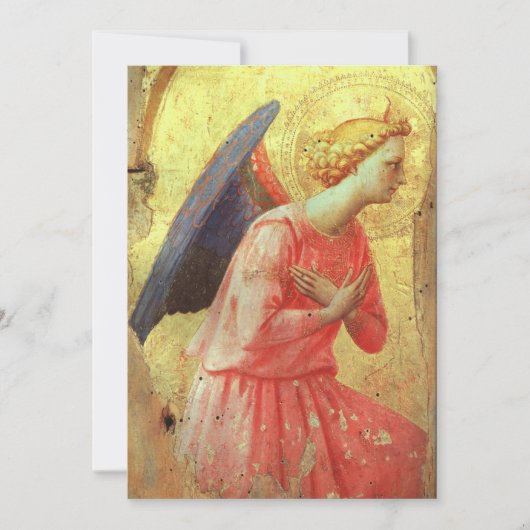 Fra Angelico - Adoring Angel, kijk goed Kaart (Voorkant)