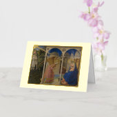 Fra Angelico Annunciatie folie wenskaart (Orchidee)
