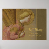 Fra Angelico Annunciation angel CC0816 Poster (Voorkant)