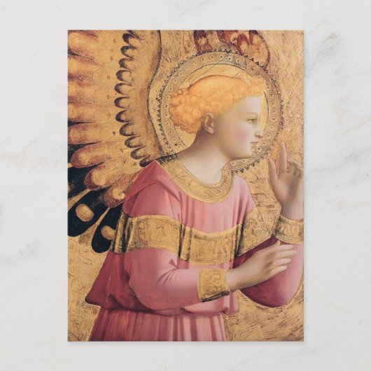 Fra Angelico- Archangel Gabriel Annunciate Briefkaart (Voorkant)