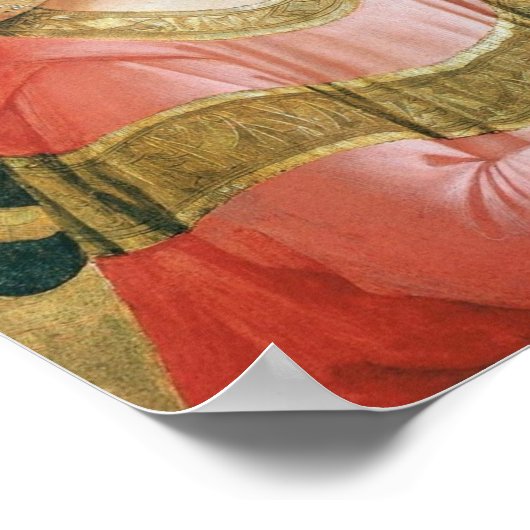 Fra Angelico- Archangel Gabriel Annunciate Poster (Hoek)