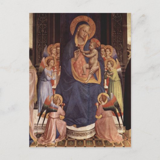 Fra Angelico Art Briefkaart (Voorkant)