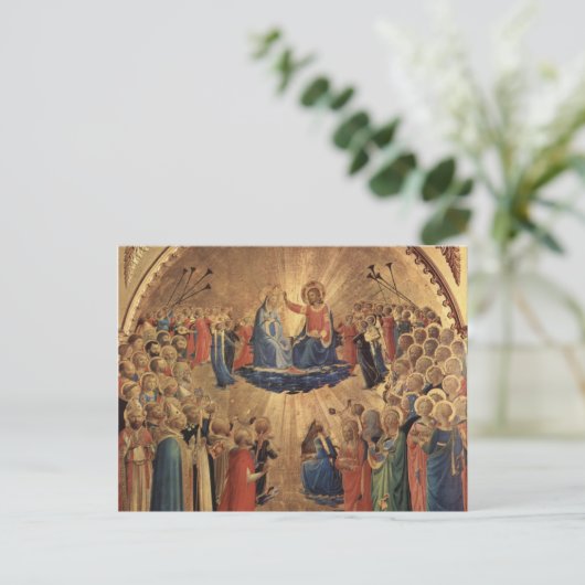 Fra Angelico Art Briefkaart (Staand voorkant)