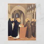 Fra Angelico-bijeenkomst van Sts. Dominic & Franci Briefkaart (Voorkant)