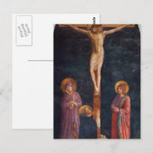Fra Angelico-Crucifixion met St. Dominic Briefkaart (Voorkant / Achterkant)