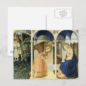 Fra Angelico De aankondiging Briefkaart (Voorkant / Achterkant)