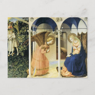 Fra Angelico De aankondiging Briefkaart