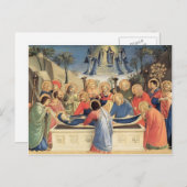 Fra Angelico - De begrafenis van de Maagd Briefkaart (Voorkant / Achterkant)