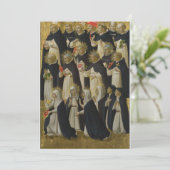 Fra Angelico - De Dominicaanse zegen Kaart (Staand voorkant)