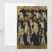 Fra Angelico - De Dominicaanse zegen Kaart (Voorkant / Achterkant)
