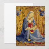 Fra Angelico - De Madonna van Humility Kaart (Voorkant / Achterkant)