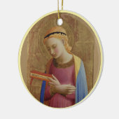 Fra Angelico en Mary Angel Keramisch Ornament (Links)