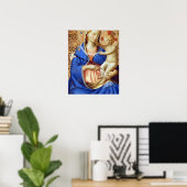 Fra Angelico Guido di Pietro Madonna van Humility Poster (Thuiskantoor)