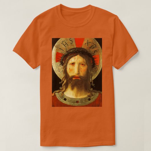 Fra Angelico Guido di Pietro quotChristus crowned T-shirt (Design voorkant)