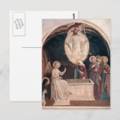 Fra Angelico — Herurrectie van Christus, Vrouwen b Briefkaart (Voorkant / Achterkant)