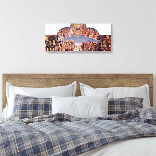 Fra Angelico - Het laatste arrest Canvas Afdruk (Insitu (Slaapkamer))