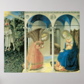 Fra Angelico - Het Poster van de aankondiging (Voorkant)
