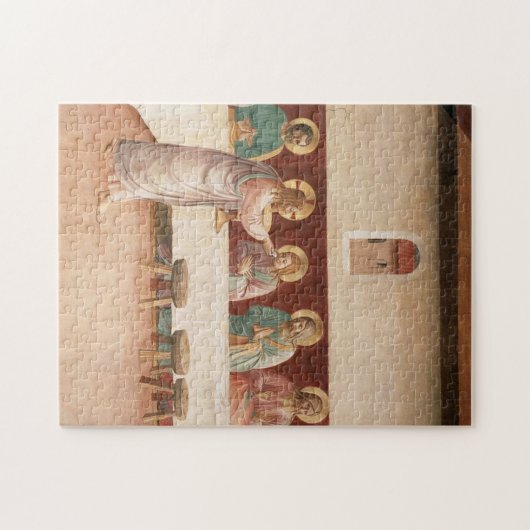 Fra Angelico - instelling van de eucharist Legpuzzel (Horizontaal)
