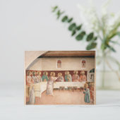 Fra Angelico - Institution of the Eucharist Briefkaart (Staand voorkant)