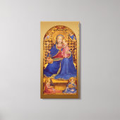 Fra Angelico Maagd of Humility CC0568 Canvas Afdruk (Voorkant)