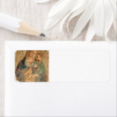 Fra Angelico- Madonna en kind Etiket (Insitu)