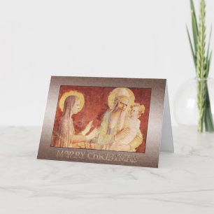 Fra Angelico Madonna en kind Feestdagen Kaart