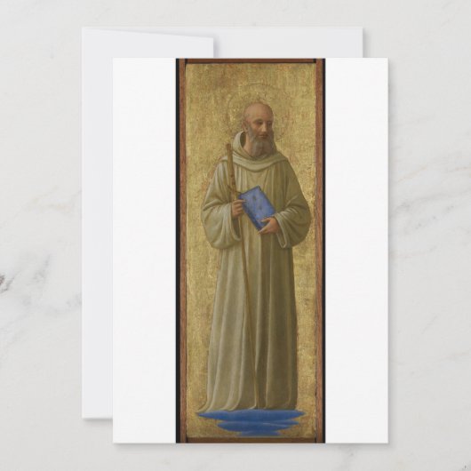 Fra Angelico - Saint Romuald Kaart (Voorkant)